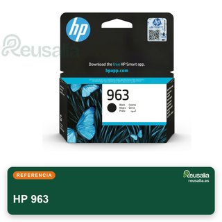 Cartucho HP 963 Tinta Negro Original