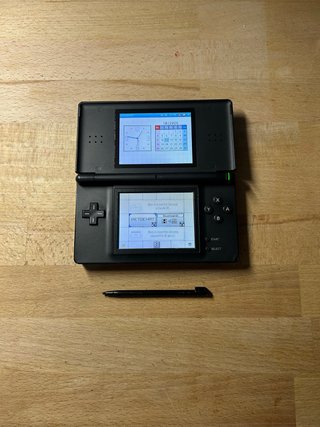 Nintendo DS Lite Nera - Cerniera Rotta