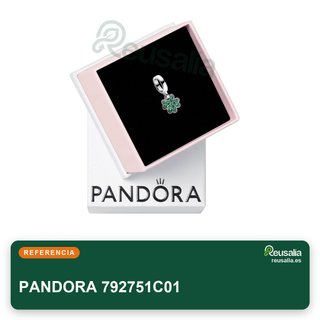 Colgante Pandora Charm Trébol Plata 792751C01