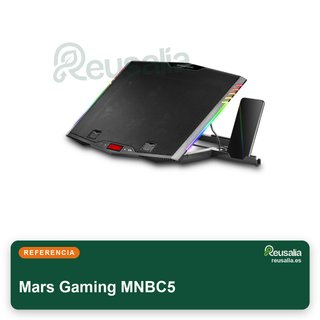 Base Refrigeradora Mars Gaming MNBC5 Portátil ARGB