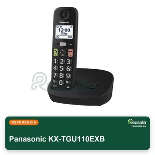 Teléfono Inalámbrico Panasonic KX-TGU110EXB