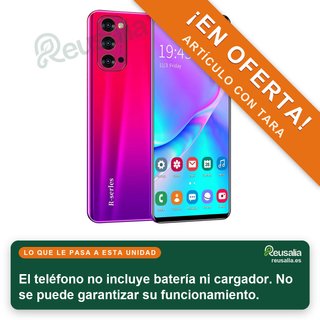 CON TARA - Teléfono Móvil ShaQx Rino4Pro 32GB Rojo