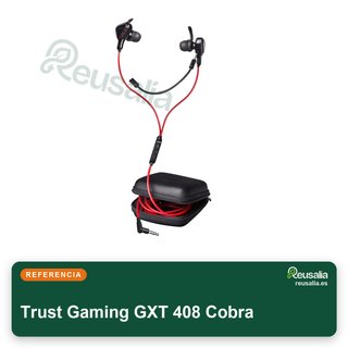 Auriculares Trust Gaming GXT 408 Cobra Gaming