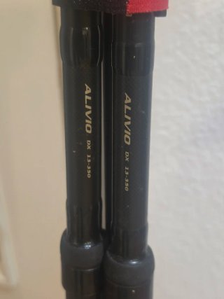 2 Cañas Shimano Alivio DX 13-350