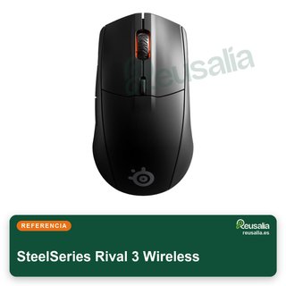 Ratón SteelSeries Rival 3 Wireless Gaming Batería