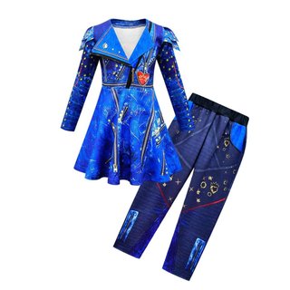 Disfraz Cosplay Chaleco Chaqueta Pantalón Evie