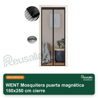 Mosquitera Puerta Magnética 150x250 cm Cierre