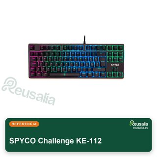 Teclado Mecánico SPYCO Challenge KE-112 Gaming
