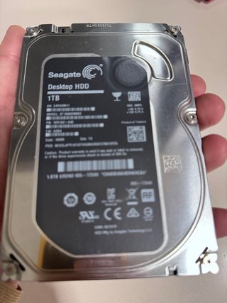 Disco duro Seagate 1TB 3,5" SATA 7200 RPM