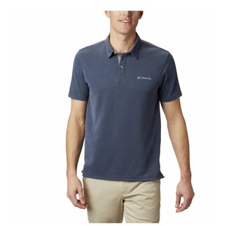Polo Columbia Nelson Point Hombre Azul L
