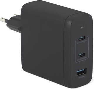 Cargador Amazon Basics GaN 120W 3 Puertos
