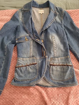 Cazadora vaquera Trucco Talla S