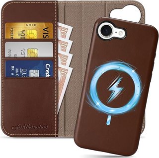 SHIELDON Funda para i Phone 16e 6.1'' Cafe Retro