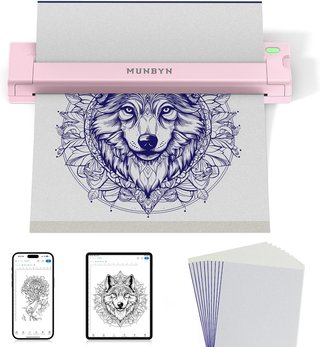 MUNBYN ITP05S Termocopiadora Tattoo BT 10 Hojas