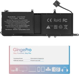 GINGEPRO Batería 9NJM1 99Wh 11,4V 8680mAh DELL