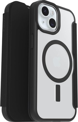 OtterBox Funda React Series Folio iPhone 16e 15 14