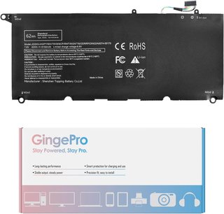 GINGEPRO Batería JD25G 62Wh 7,6V 8150mAh DELL