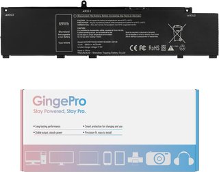 GINGEPRO MV07R Batería 69Wh 15,4V 4470mAh Dell