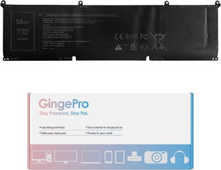 GINGEPRO 8FCTC-A Batería 58Wh 11,55V 4950mAh Dell