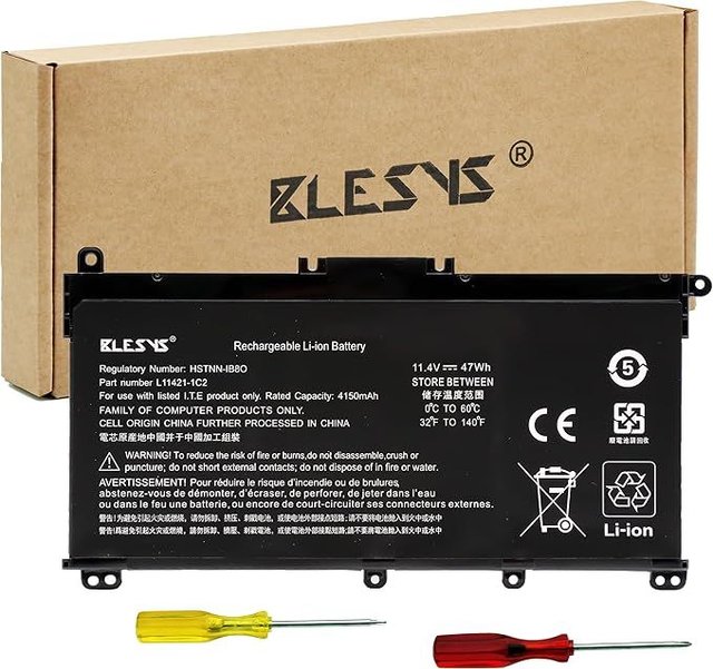 BLESYS Batería para HP 14s-dq2xxx 14s-dq0xxx