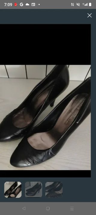Zapatos Adolfo Domínguez Piel Negros T41
