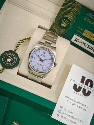 Rolex Oyster Perpetual 36mm Lavanda M126000