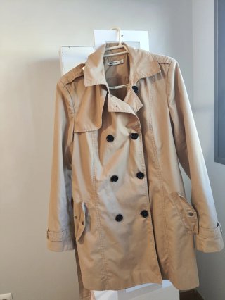 Gabardina Beige Stradivarius