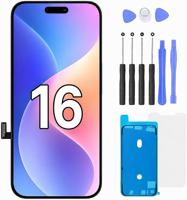 FTDLCD Pantalla iPhone 16 6.1'' FHD Táctil 3D