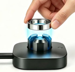 YIKO Cargador Oura Ring Gen4 USB‑C Tallas 7‑13