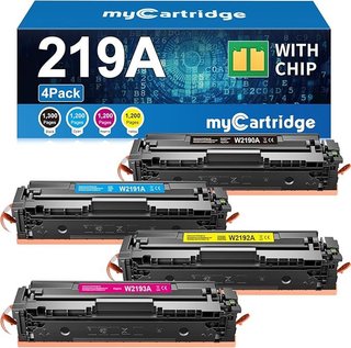MYCARTRIDGE 4x tóner 219A HP MFP 3302FDWG 3302SDWG