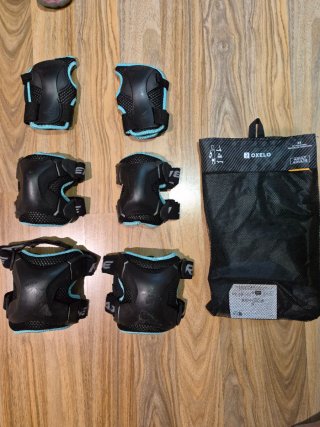 Protecciones Oxelo Patines/Skate/Scooter Adulto