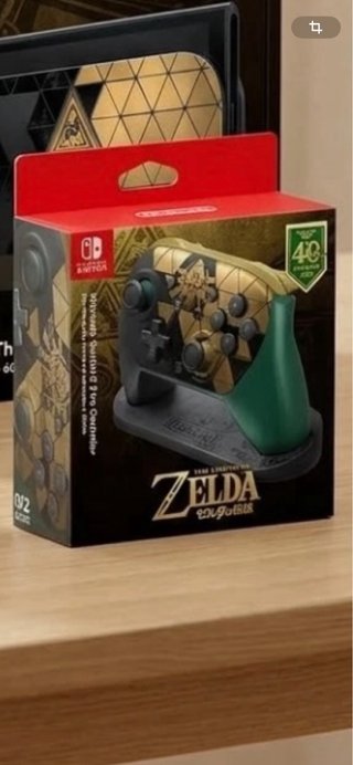Mando Pro Controller Zelda 40th anniversary