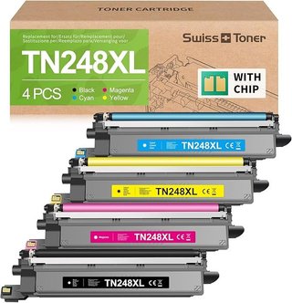 swiss toner 4x Toner TN248XL Brother MFC-L3760CDW