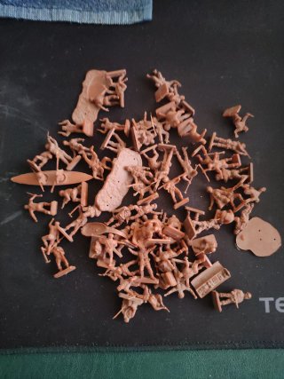 Set di soldatini Airfix Commandos inglesi 1/72
