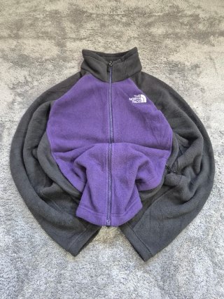 Forro Polar The North Face Morado y Negro Talla S