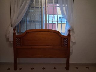 Cabecero provenzal madera 135 cm