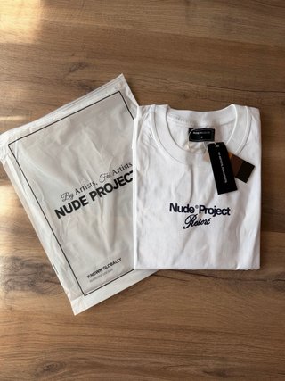 Camiseta Nude Project Blanca Talla S