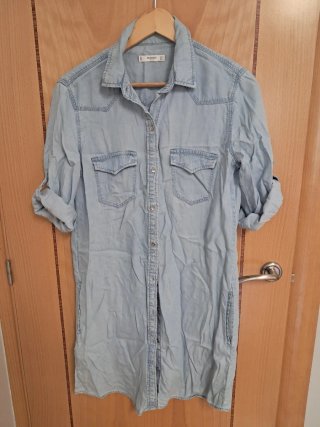 Vestido vaquero fino