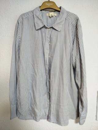 Camisa H&M Rayas Azul y Blanco. Sólo envíos.