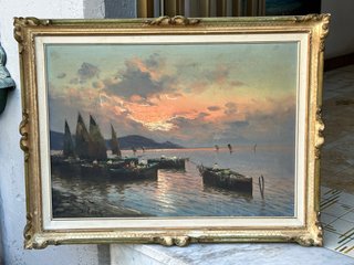 Quadro Luigi De Luca - Marina