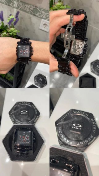 Reloj Oakley Tank Negro