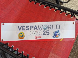 Fascia Vespa World Days 25 Gijón 2025