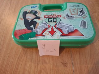 Caja de transporte juguetes, monopoly o Mr Potato