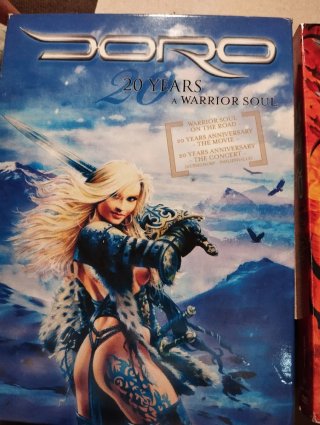 2DVD + CD Doro - 20 Years A Warrior Soul