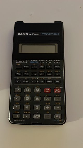 Calculadora Casio fx-82 Super Fraction