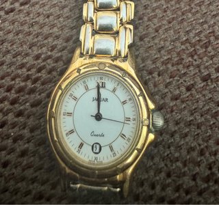 Reloj Jaguar Mujer Cuarzo Dorado y Plateado