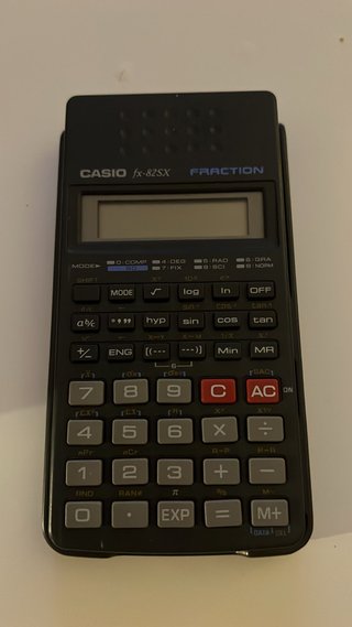 Calculadora Casio fx-82SX Fraction