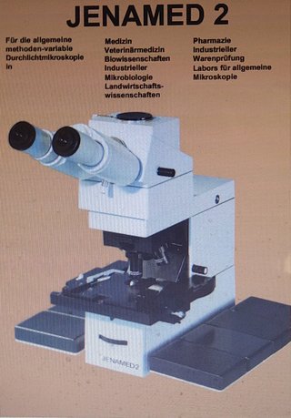 Zeiss Microscopio Jenamed 2 fluorescencia