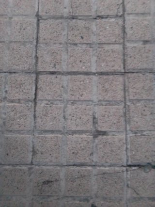 Suelo de baldosas de hormigón