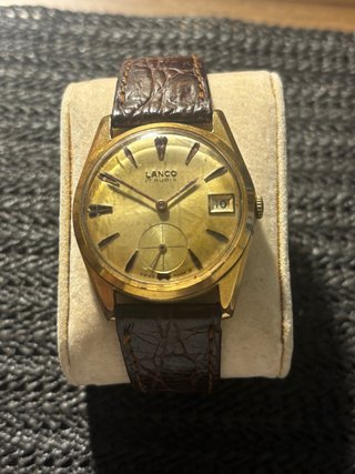 Orologio Lanco 17 Rubis Data